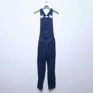GAP Maternity 99% Cotton Corduroy Overalls Night Blue Small